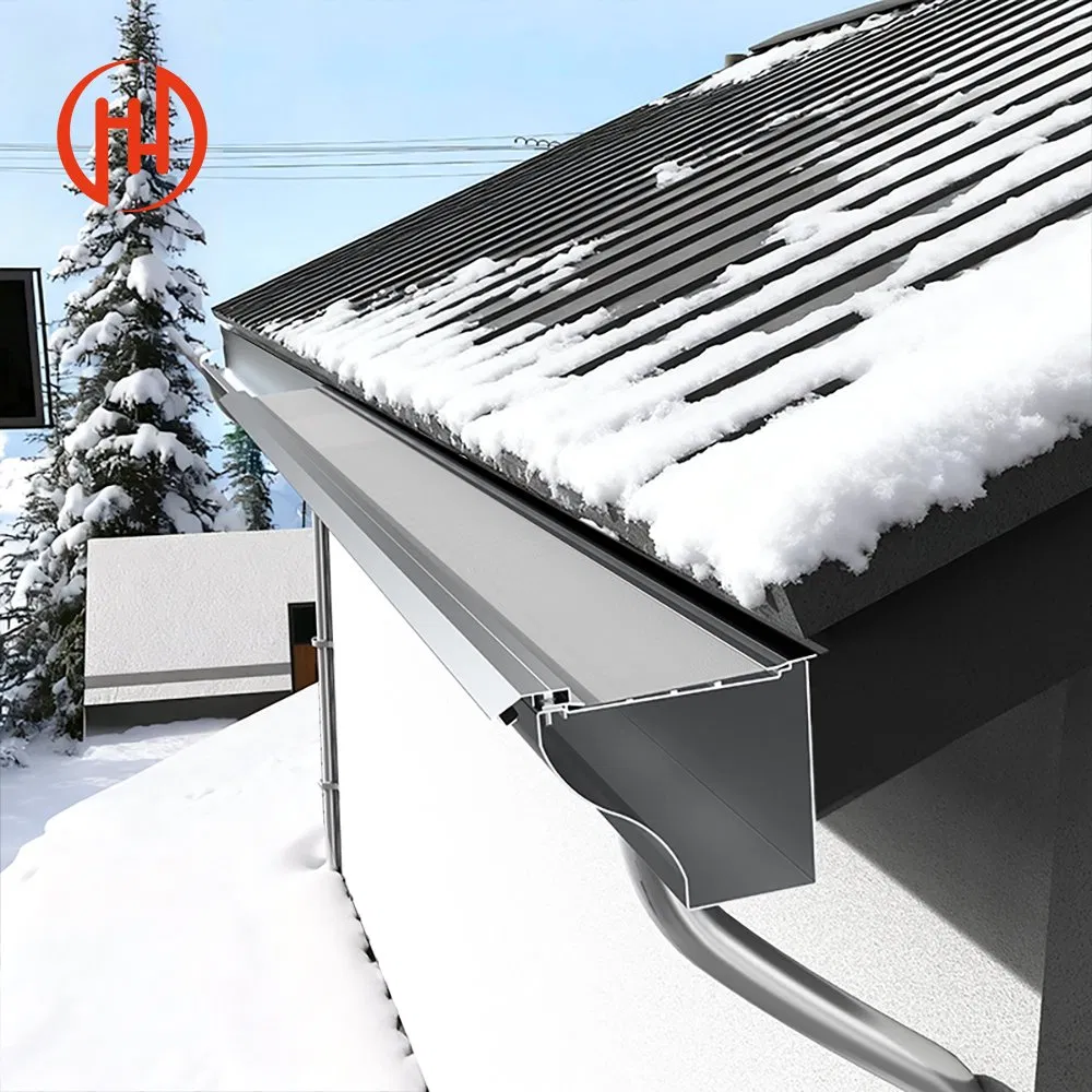 Rain Gutter Guard Mesh with Heater