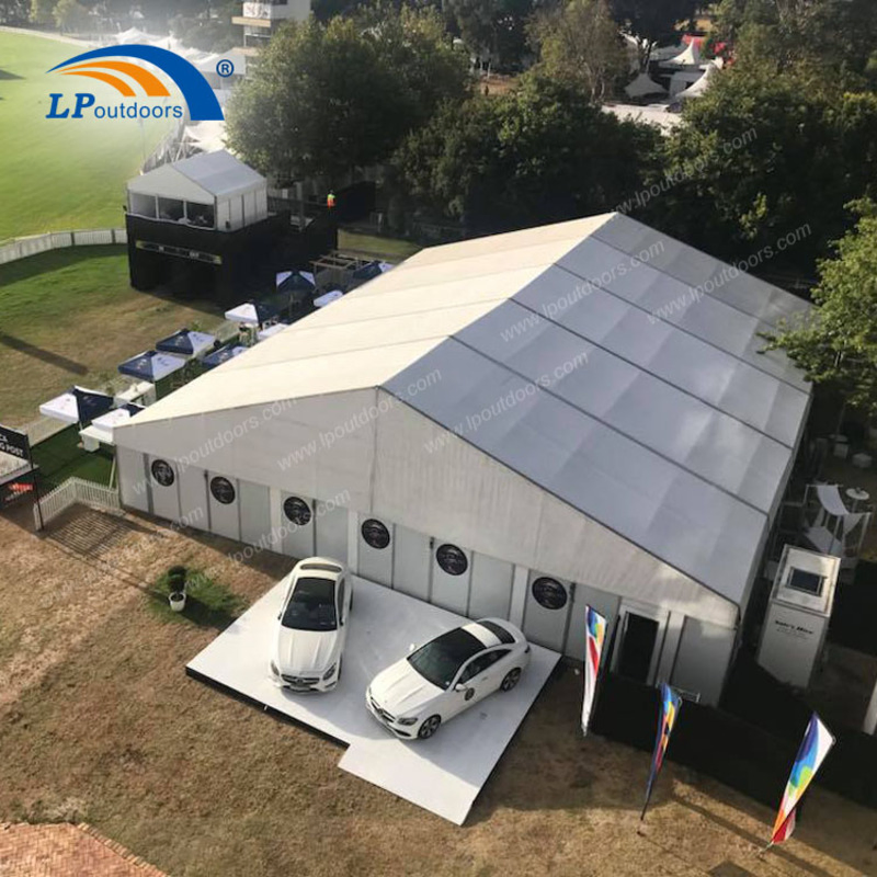Custom Aluminum Outdoor PVC Fabric Tent with Waterproof Roof Top for Warehouse