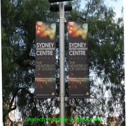 Outdoor Advertising Street Column Pole Stainless Bandings Poster Banner Bracket