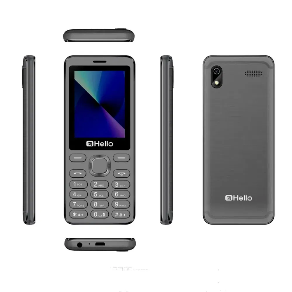 Компактный 2G GSM телефон с 2.4-дюймовым экраном и долгим аккумулятором