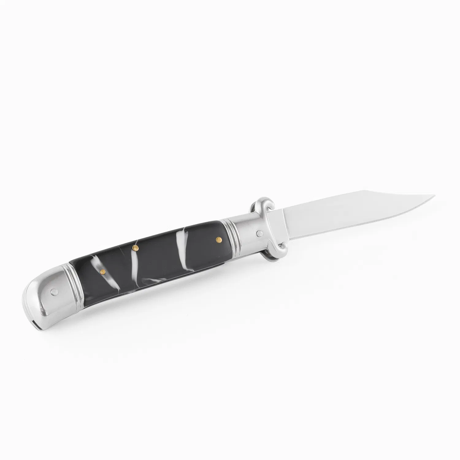 Akc-001blk High Quality Akc Italy Switchblade Pocket Folding Knife