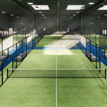 Professional Paddle Courts Panoramic Padel Court with Good Quality Paddle Court for Tennis Sports Competition
