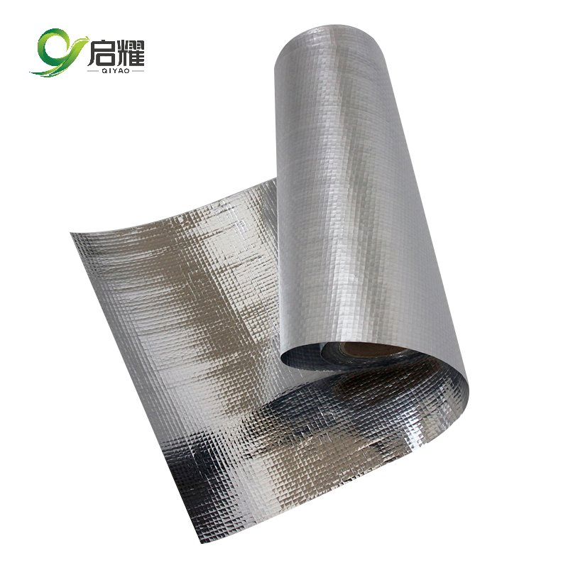 High Reflectivity Wrap Aluminum Foil Laminated Woven Cloth Thermal Insulation Radiant Barrier