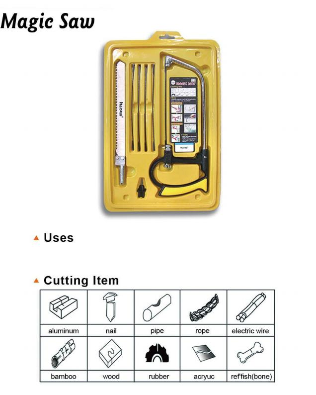 Лучковая пила по дереву 150 мм, высокая острота