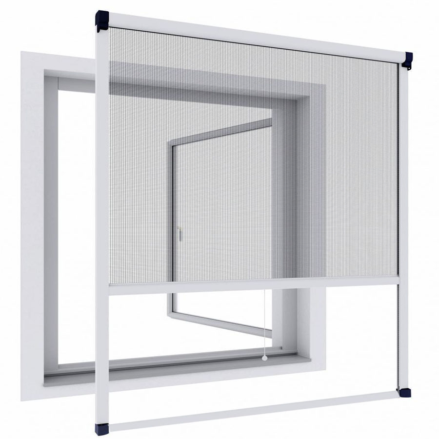 Anti-Mosquito Thermal Aluminum Sliding Net Fly Screen Window Sliding Screen Window