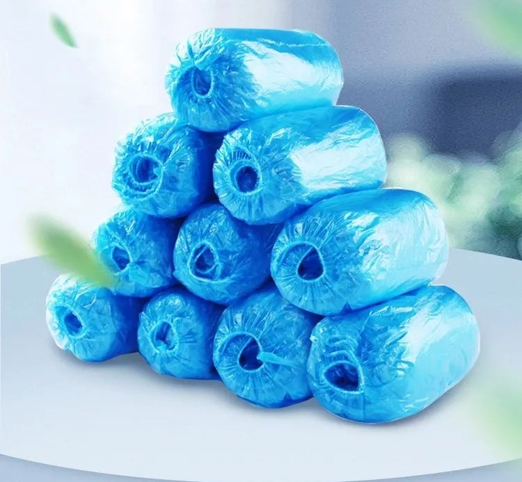 Hot Sale Anti-Slip Disposable CPE Shoe Cover with Good Price for Hospital/Lab/Food Processing Industry Service