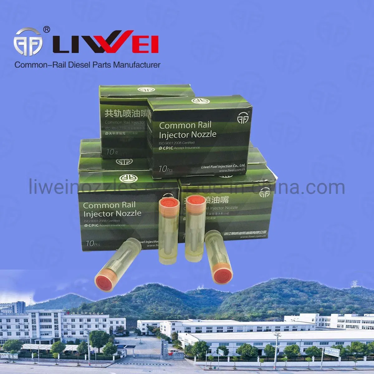 Liwei Common Rail Diesel Nozzle DLLA145P870