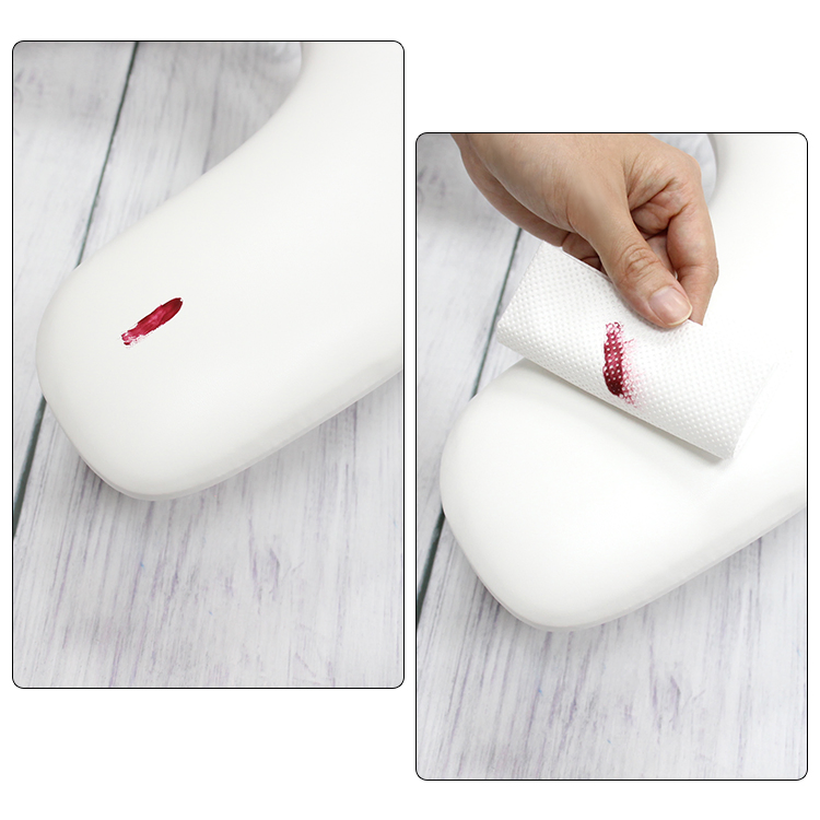 Waterproof PU Leather U-Shaped Manicure Nail Hand Rest Pillow