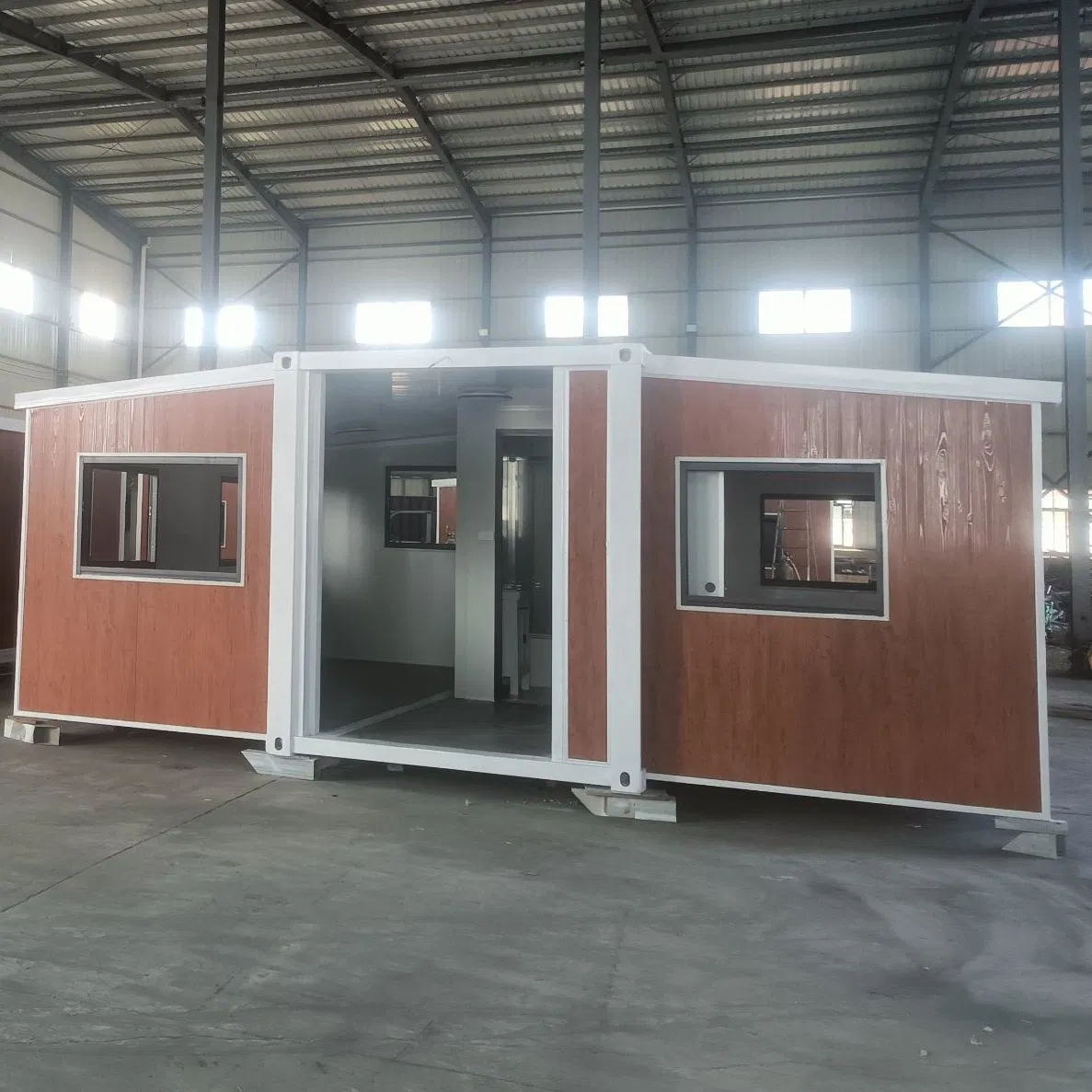 Low-Cost Sandwich Panel Expandable Prefabricated/ Prefab Modular Container Home House for Rental