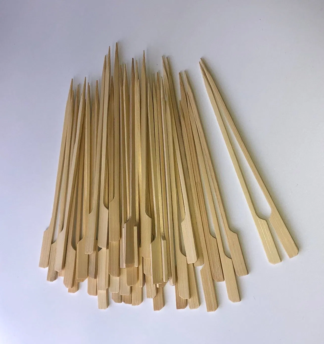 Hot Sale Disposable Bamboo Skewer of Wood Salad Tools