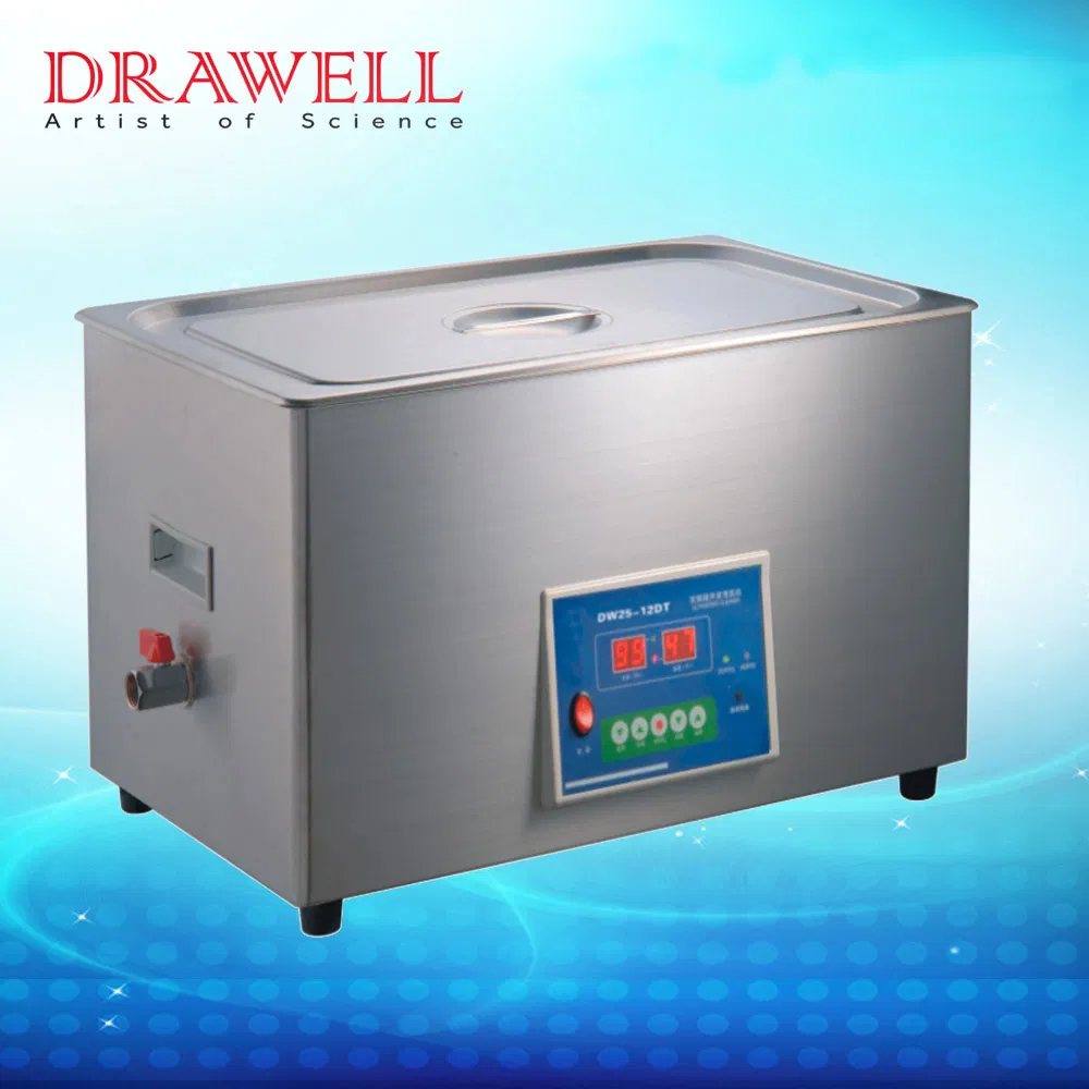 DTY Series Drawell 30L Ultrasonic Cleaner 25kHz 33kHz 40kHz 59kHz Multi-Frequency Ultrasonic Cleaning Machine