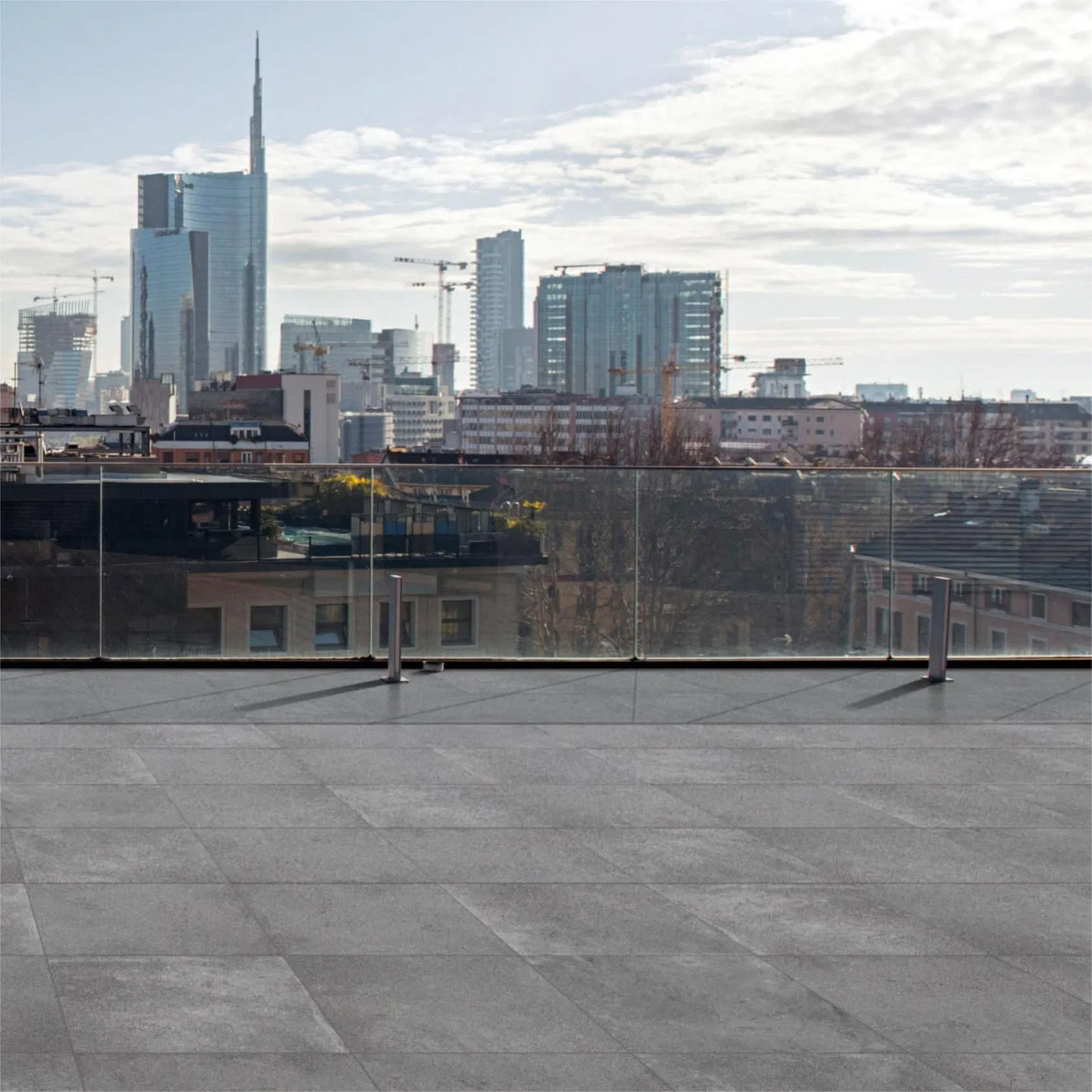 20mm Outdoor Patio Floor Tiles Driveway Porcelain Paver 2cm Tile