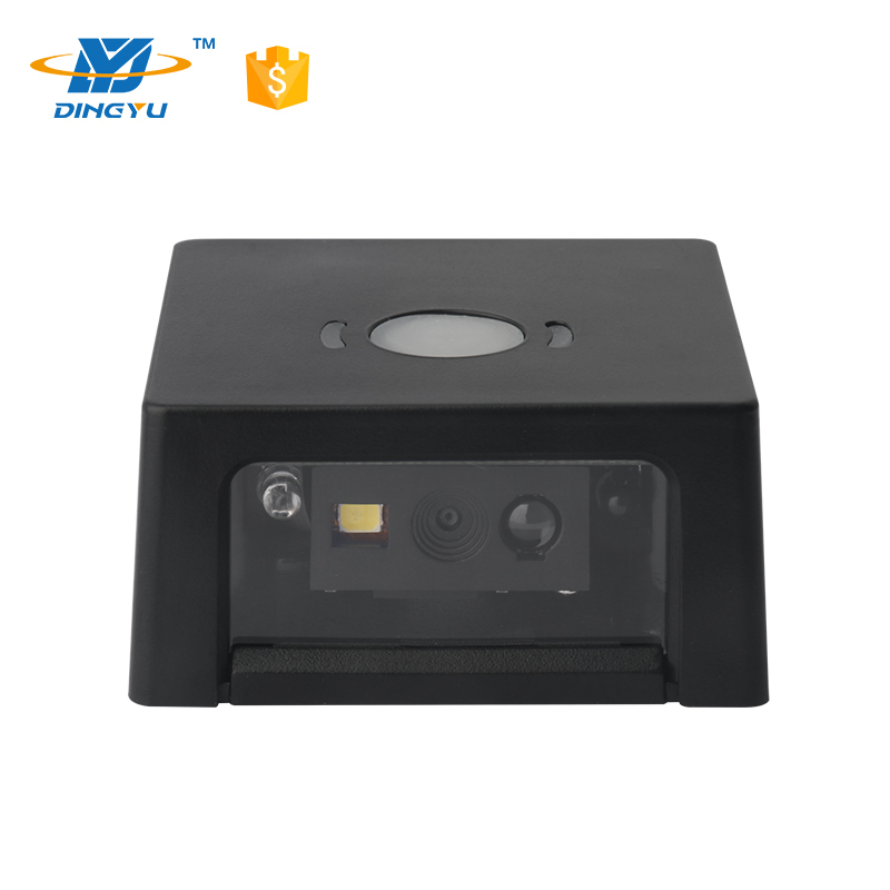 Embedded 2D Fixed Mounting Barcode Scanner USB RS232 Infrared Sensor Kiosk Machine