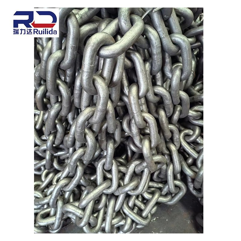 High Quality U1/U2/U3 12.5-50mm Factory Direct Sales, Made in China Stud Link Anchor Chains Galvanized Anchor Lead Chain