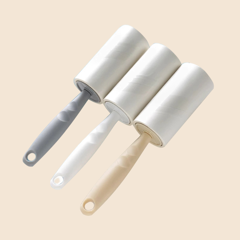 Custom Sticky Lint Dedusting Roller Remove Hair for Cleaning Clothes