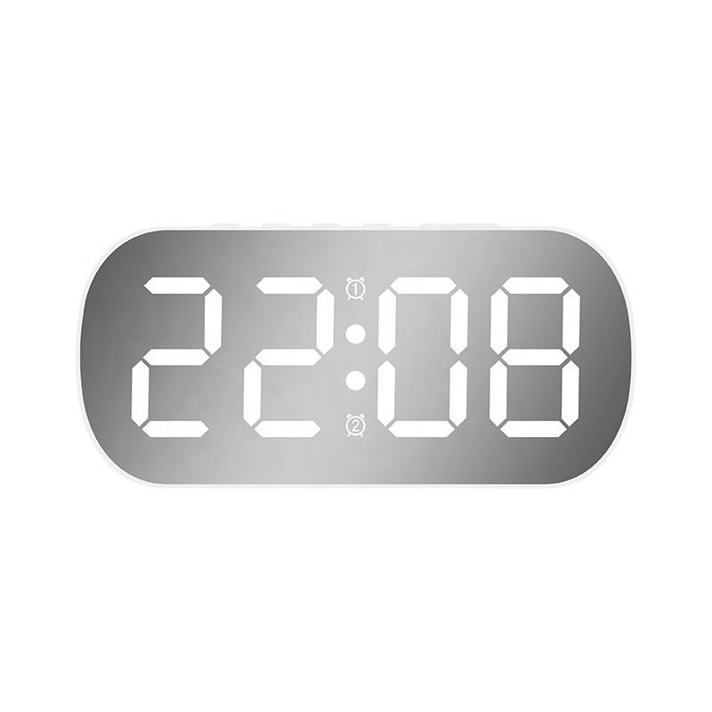 Electronic Clock Wholesale Digital Desktop Small Mirror Alarm Clock