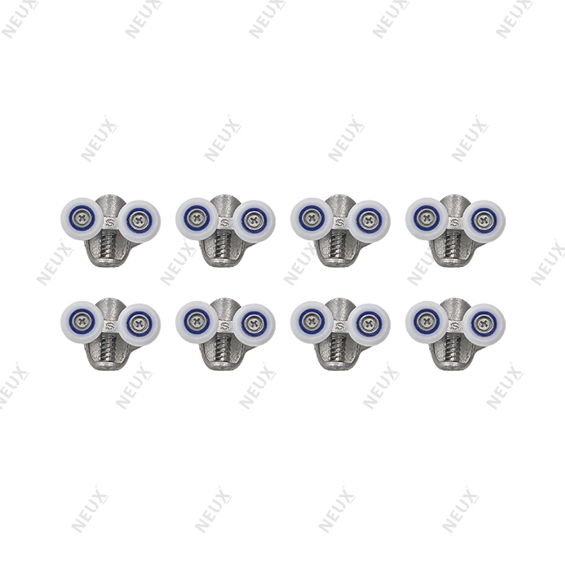 Shower Room Hardware Roller Bathroom Stainless Steel Shower Sliding Glass Door Wheels