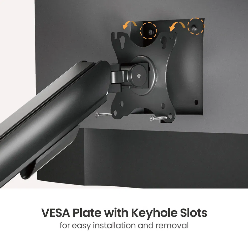 Кронштейн для монитора LUMI, механическая пружина, 17-32 дюйма