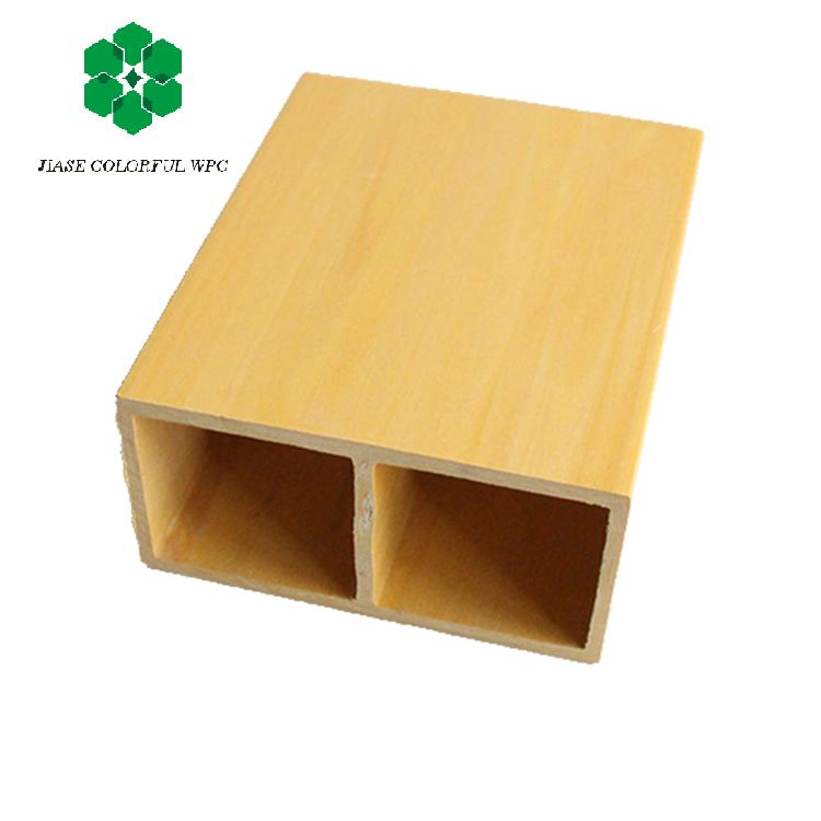 Interior Home Decoration 75*50 Wood Plastic Material Indoor Column WPC Panel for Ceiling and Wall