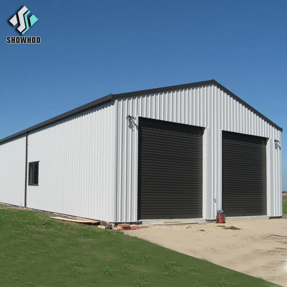 New Design Quick Build Prefab Steel Structure Garage Building Prefabricated Steel Car Workshop