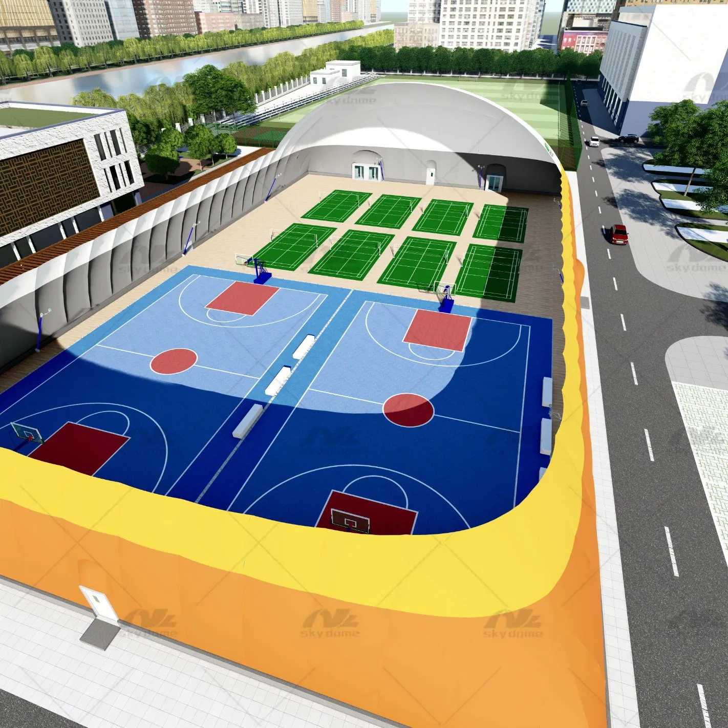 Urban Sports Air Dome in Songjiang