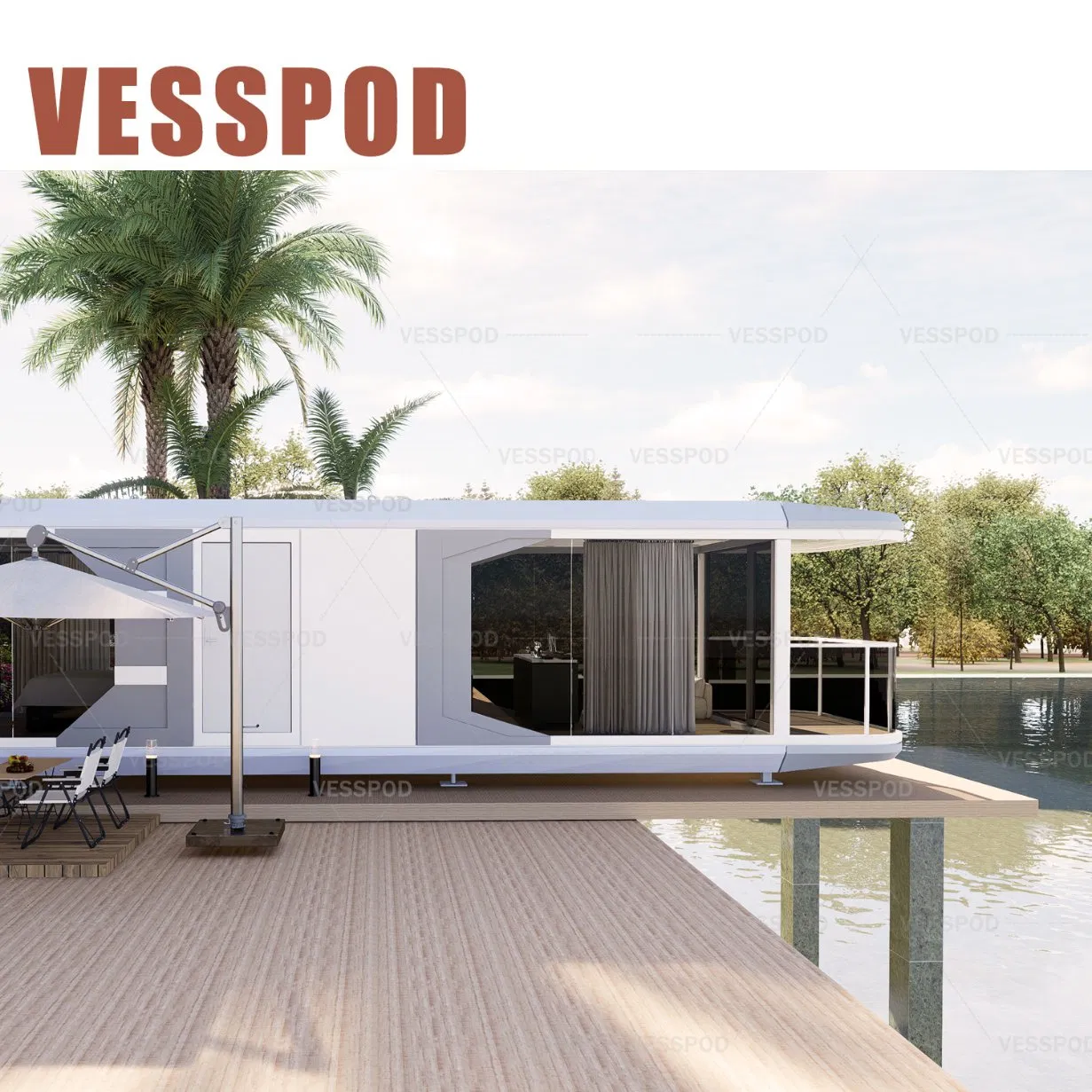 2024new Luxury Modular Prefabricated House Portable Rustproof Movable Modular Office
