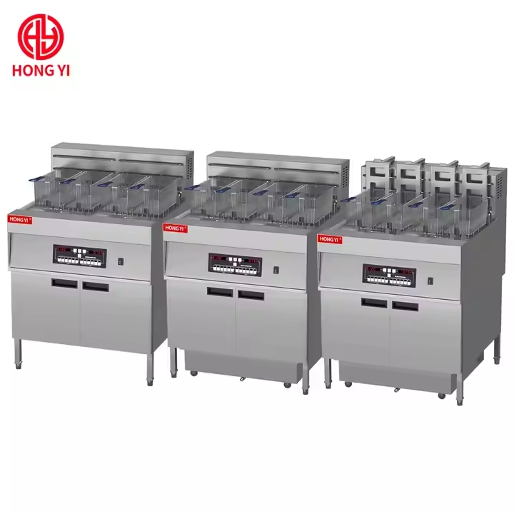 Wholesaleydzl-36et-2 Stainless Steel Freestanding Commercial Single Fryer Electric French Fryer