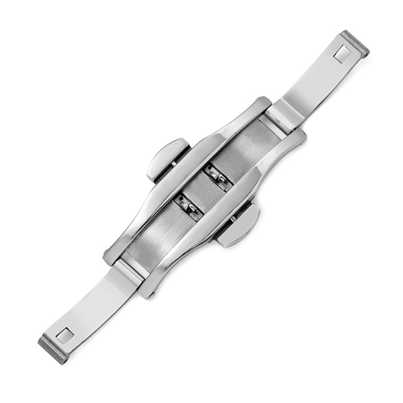 Stainless Steel Double Push Butterfly Buckle