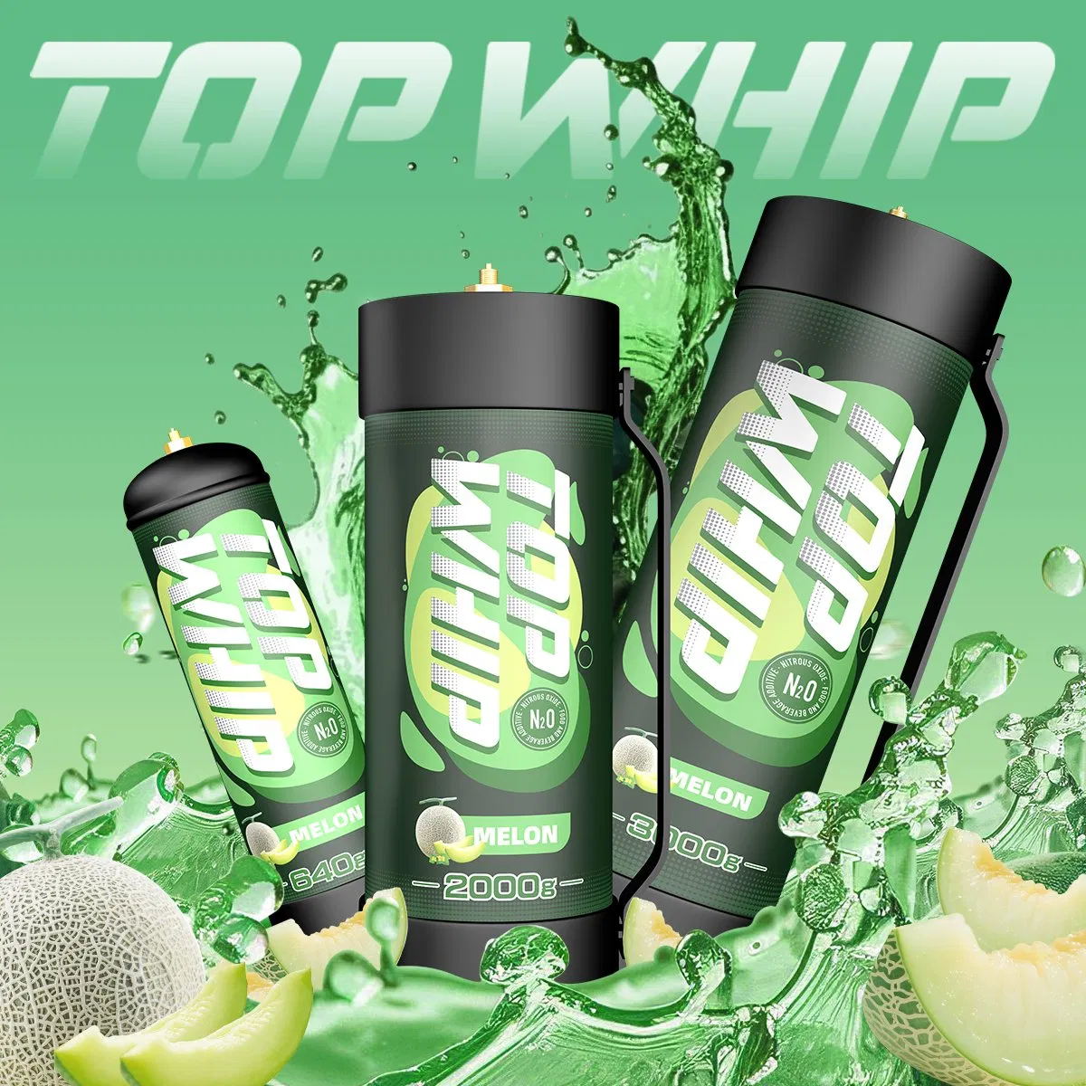 Кремовзбиватель TopWhip 3.3L с баллоном для газа N2O