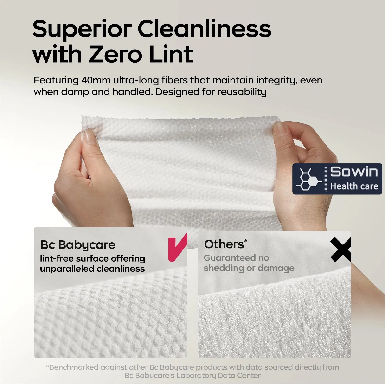 Disposable Biodegradable Hygiene Pure Water Samll Size Wet Tissues for Baby