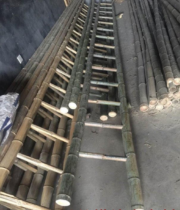 Long Moso Bamboo Ladder /Bamboo Stepladder / Insulation Ladders