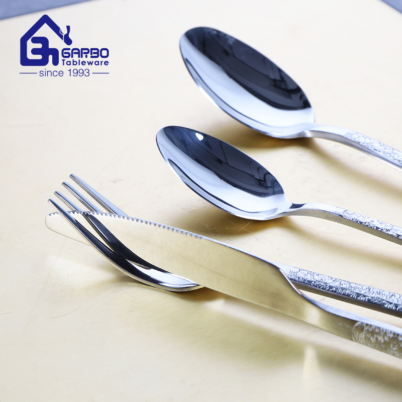Wholesale Mirror Polish Stainless Steel Durable Sharp Steak Dinner Knife