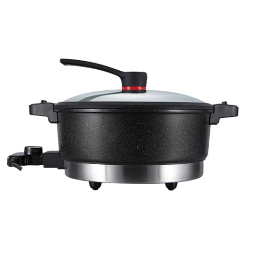 Low Pressure Electric Skillet Non-Stick Coating 7.5L Large Capacity