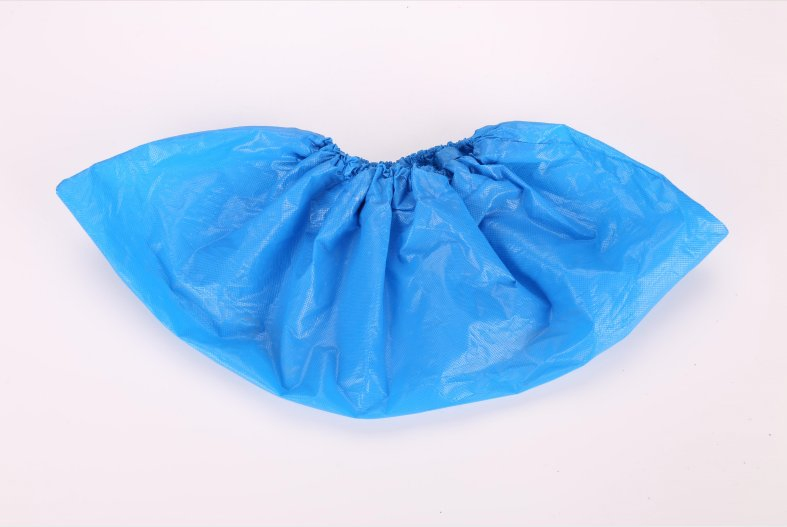 Disposable CPE Plastic Shoe Covers Elastic Opening Overshoes for Beauty Span Centers