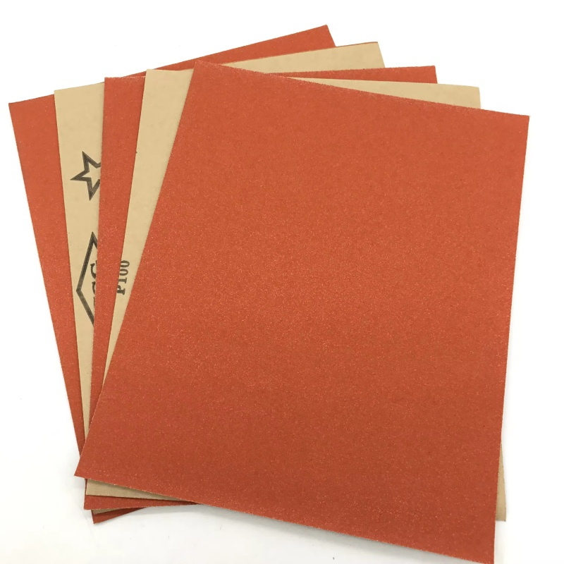 Наждачная бумага абразивная 230x280 мм, зернистость 40-240