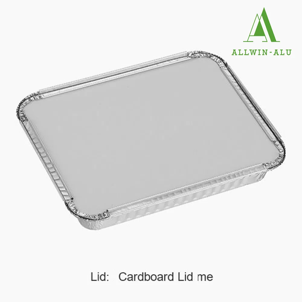 Алюминиевый контейнер с крышкой 2.25lb для еды