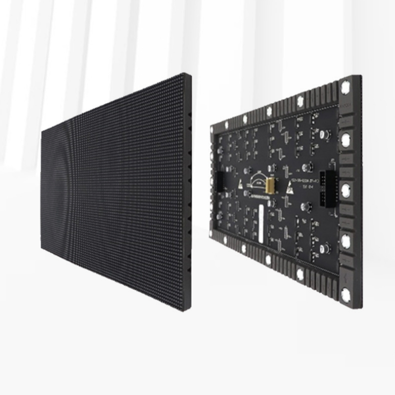 Flexible LED Display P1.25 P2 P4 600 Nits Brightness Indoor & Outdoor Advertising Screen Strong Magnetic Installation Creative Irregular Wall LED Screen