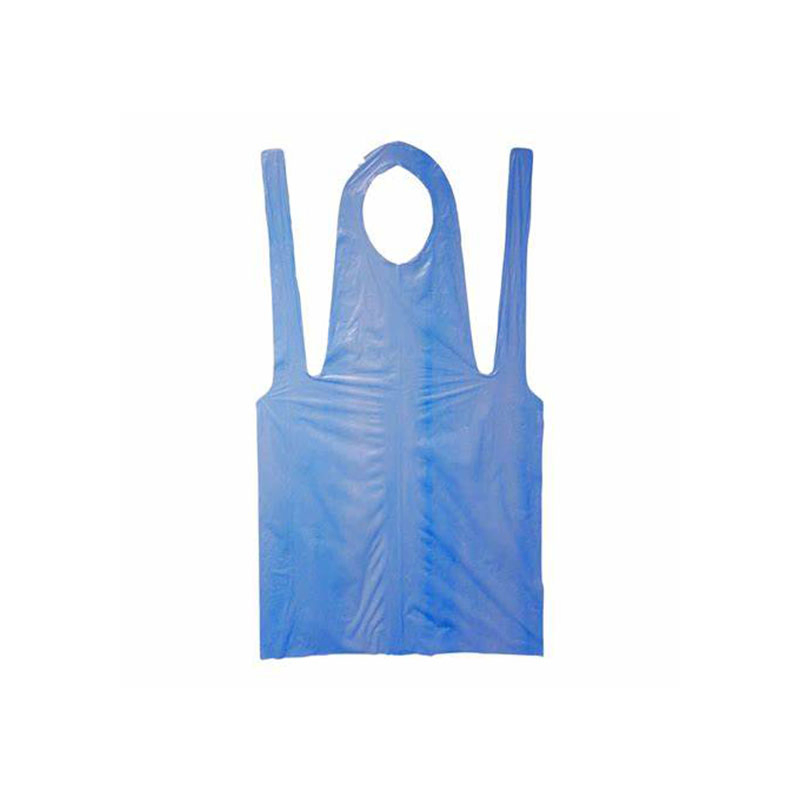 Custom Disposable HDPE/PE/CPE Plastic Chef Cook Aprons for Kitchen