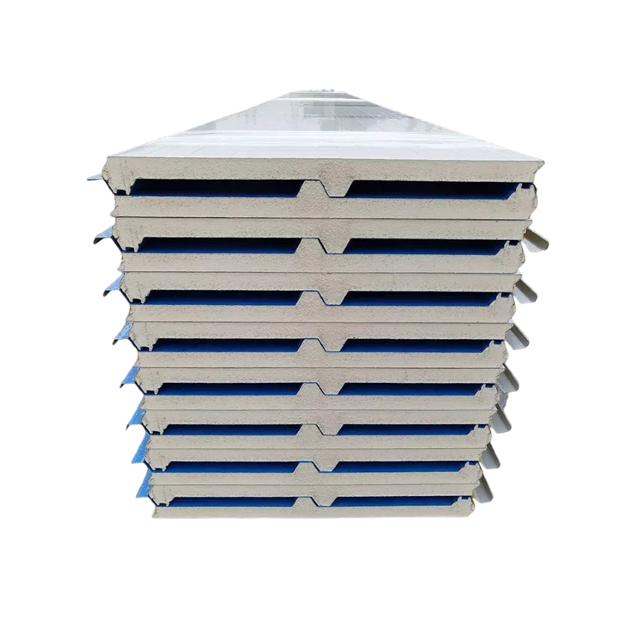 Heat Preserving PU Sandwich Panel for Cold Area House Roofs