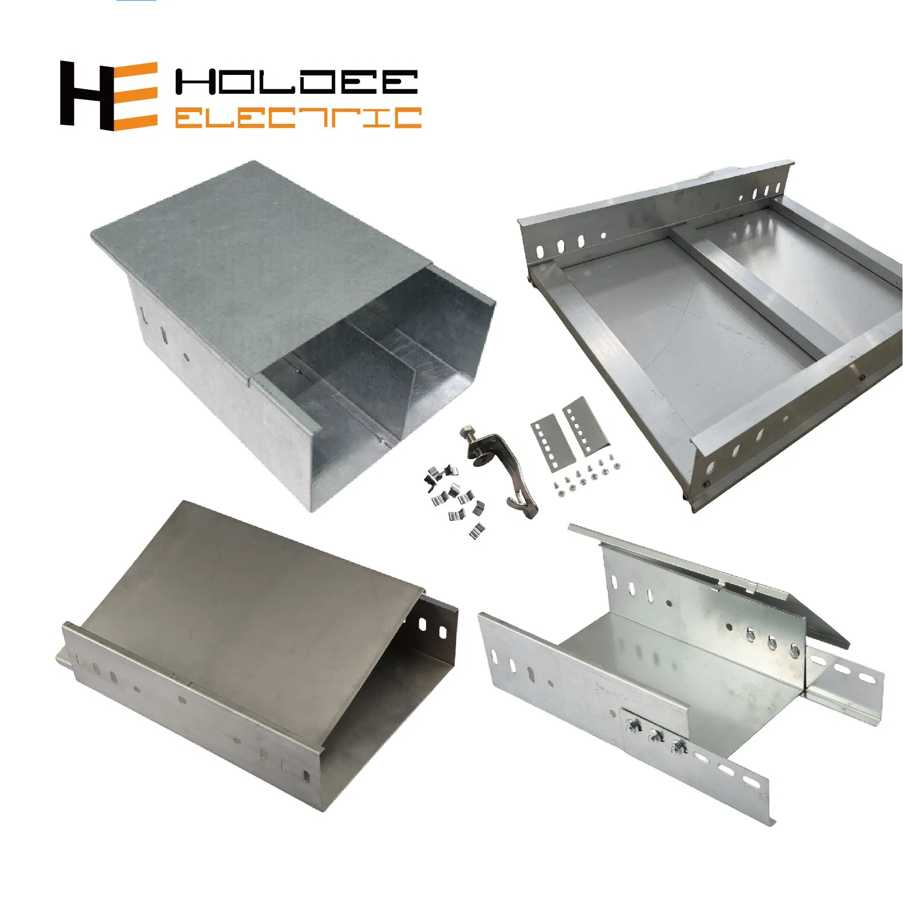 China Manufacturer High Quality Outdoor HDG/Stainless Steel/Aluminum Alloy Perforated Slotted Tray Duct & Powder Coated/Gi Wire Raceway Cable Trunking