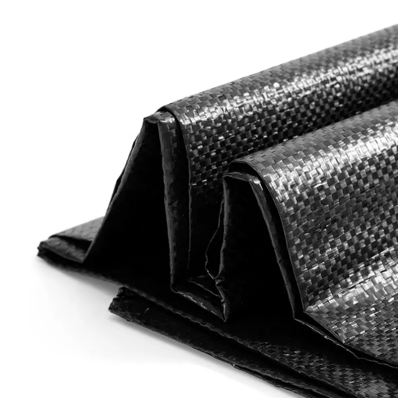 Black PP Material Agriculture Garden Weed Mat