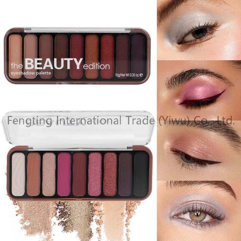 Glitter, Shimmer & Blinding Sparkle with Matte Nine-Color Eyeshadow Palette