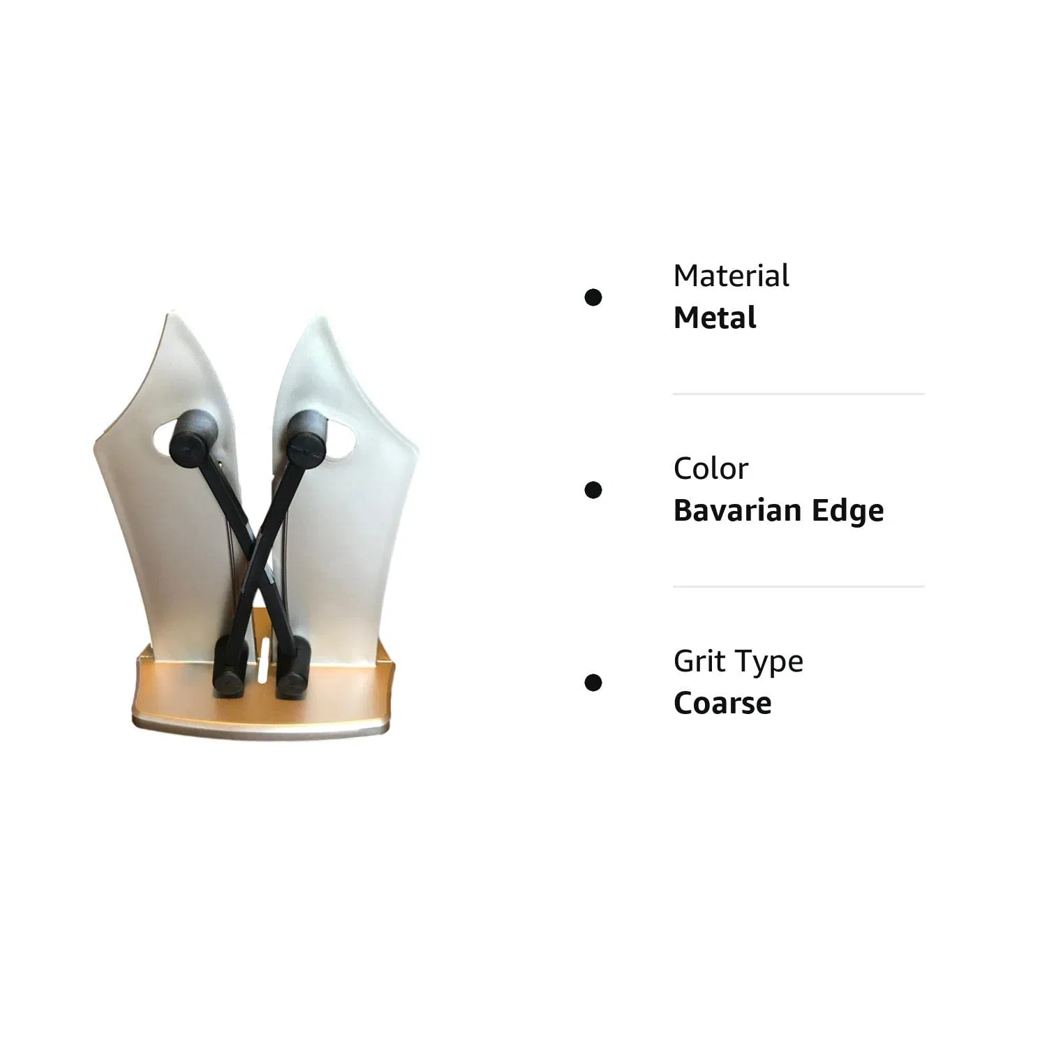 Edge Kitchen Knife Sharpener Bulb Head Sharpens Polishes Serrated Sharpener