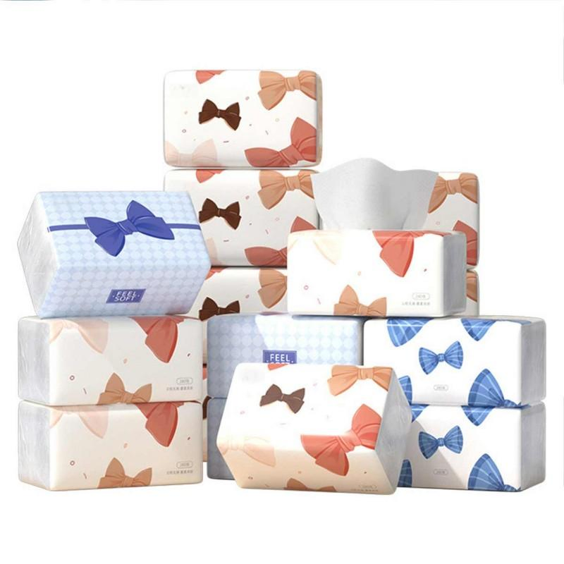 Virgin Wood Pulp OEM 2ply White Emboss Customized Ultra Soft Facial Tissue Paper Towels