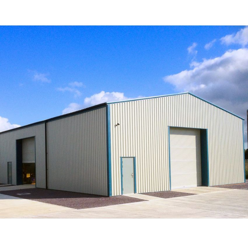 Pre Engineered Building Industrial Metal Roof Prefabricated Light Steel Structure Frame Factory Construction Hangar Storage Shed Warehouse