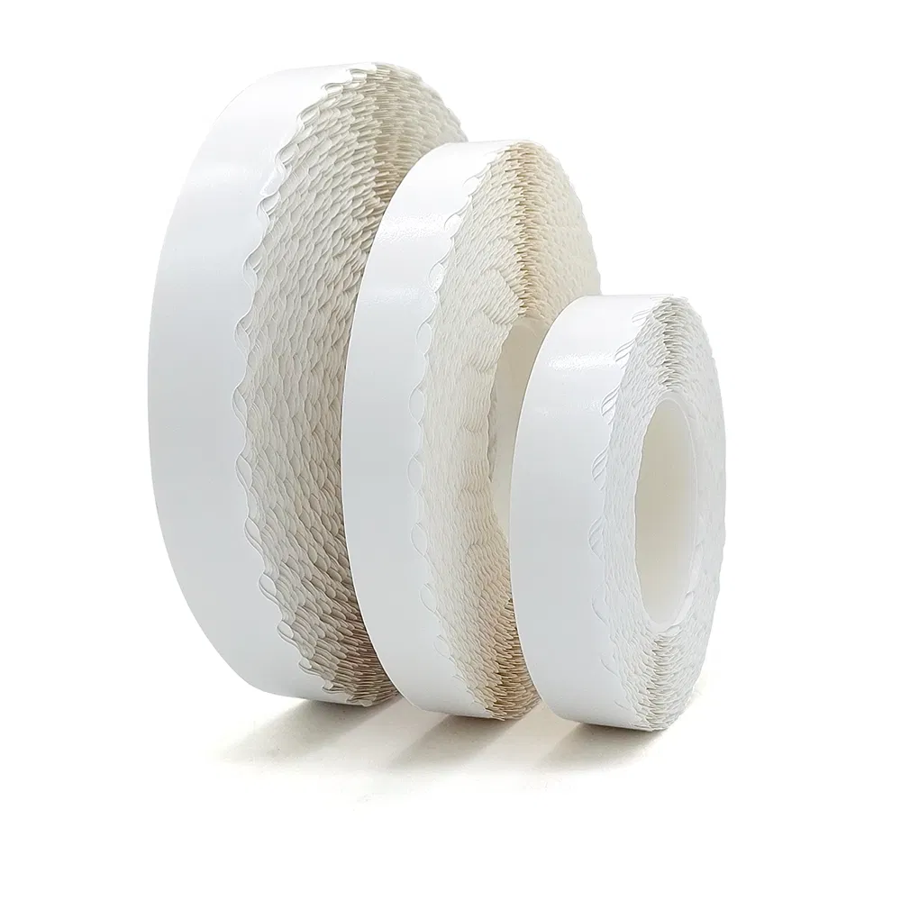 Environmental Zipper Double Side Tape Wave Edge Lace Tissue Paper Double Sided Tape for Carton Sealing