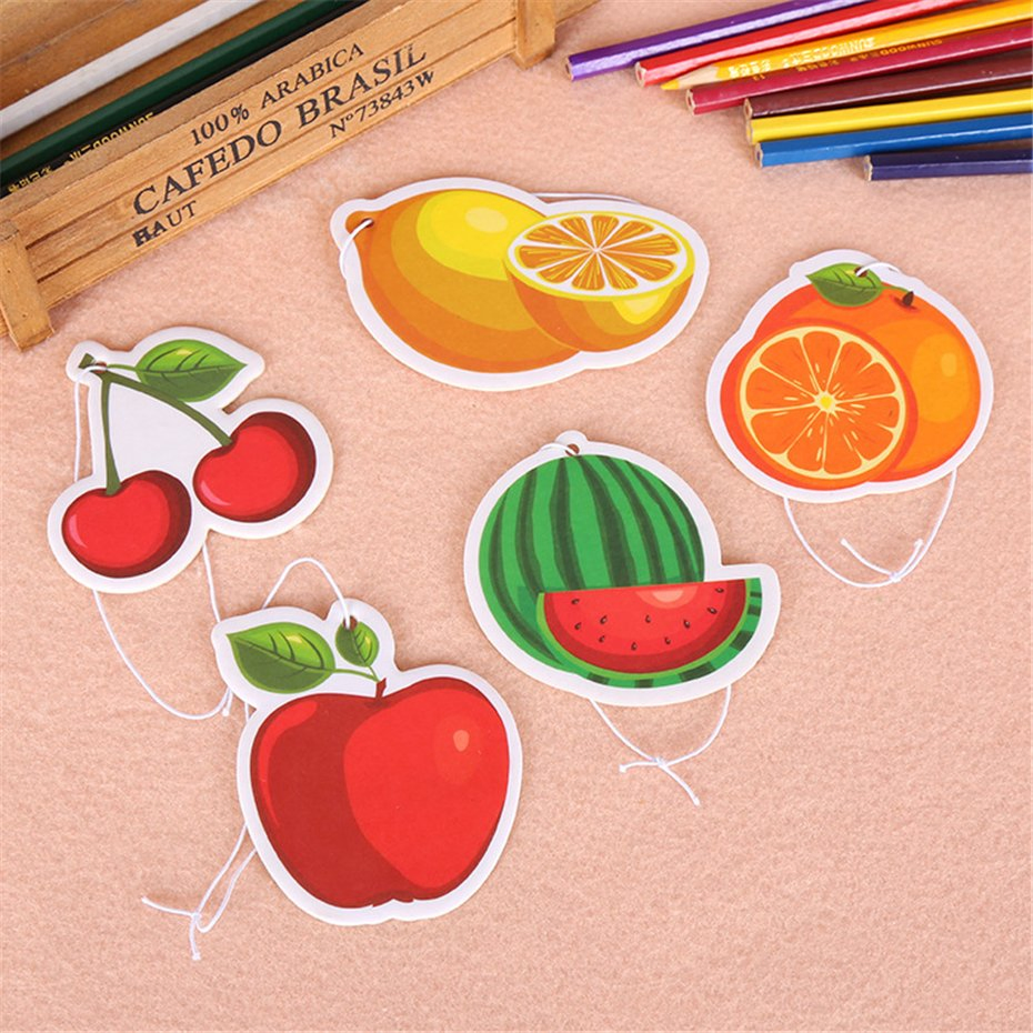 Hot Selling Long Lasting Custom Promotional Christmas Gift Logo Hanging Car Perfume Air Fresheners