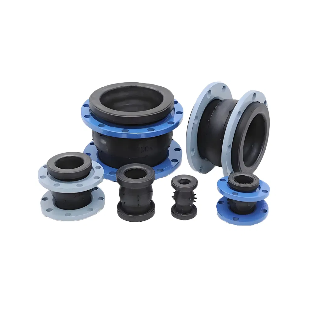 Durable EPDM Rubber Flexible Bellows Expansion Joint for Industrial Applications