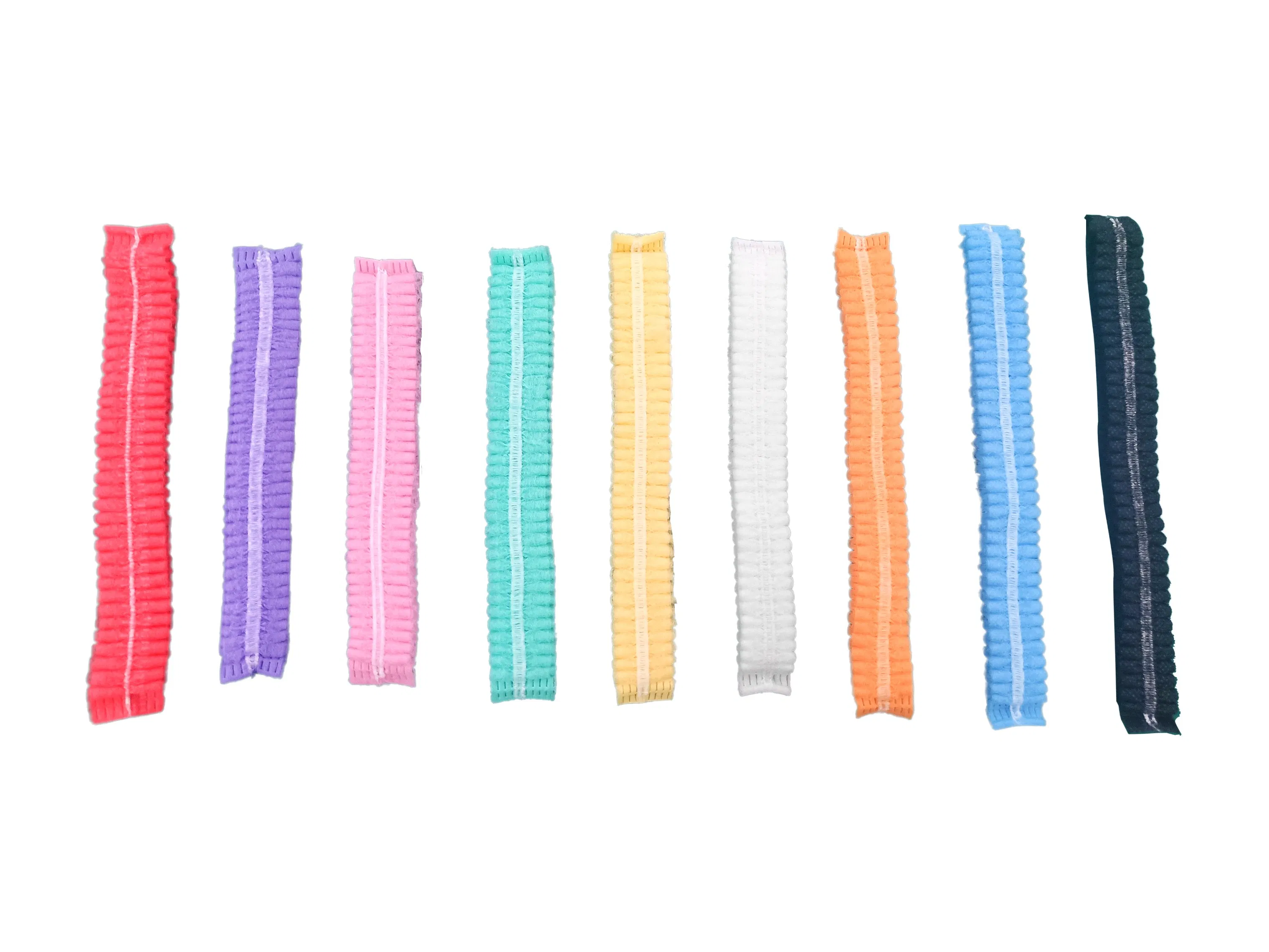 High Quality PP Non-Woven Disposable Medical Bouffant Cap with White, Blue, Green, Pink, Purple Colour