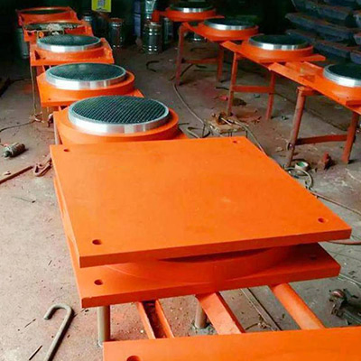 Rectangle, Round Basin Type Seismic Isolation Bridge Support Rubber Elastomeric Bearing Structural Pot Bridge Bearing